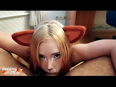 ❤️ Kitsune nqos dick thiab cum hauv nws lub qhov ncauj porno ntawm hmn.pornpk.ru% ib